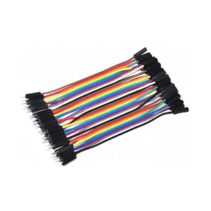Cables Jumper Macho-Hembra – 40 Unidades de 20 cm