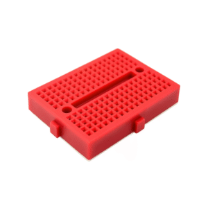 Mini Protoboard 170 Puntos – Color Rojo